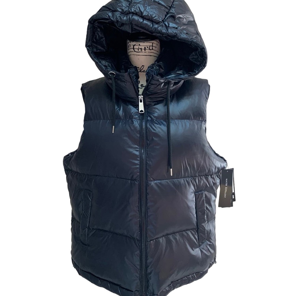 NWT INTL d.e.t.a.i.l.s Water Repellent Down Mix Puffer Vest XL